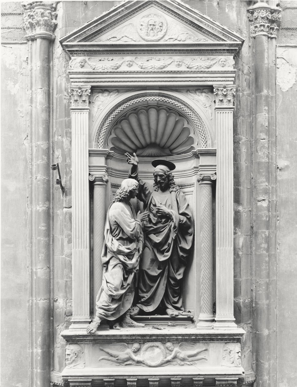 Incredulation of St. Thomas av Andrea del Verrocchio