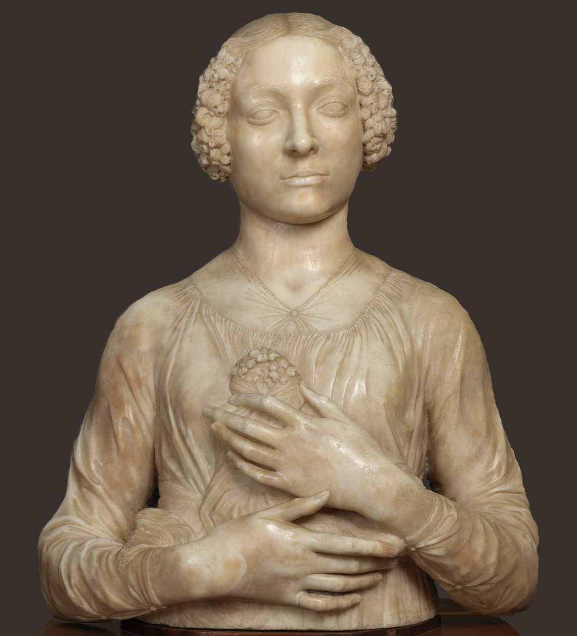 Dame med en bukett, ca 1475. av Andrea del Verrocchio