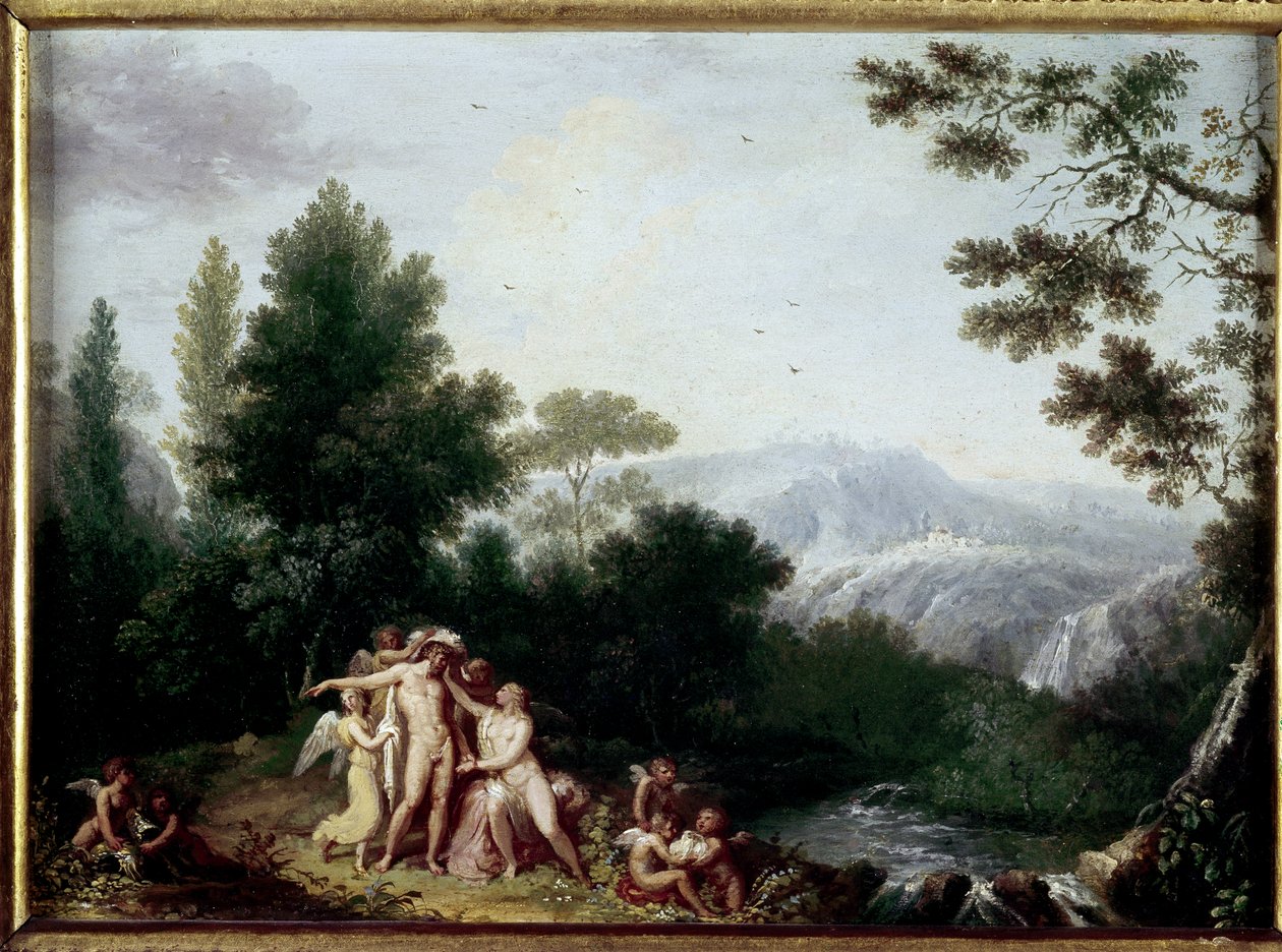 Mars og Venus av Andrea the Elder Appiani