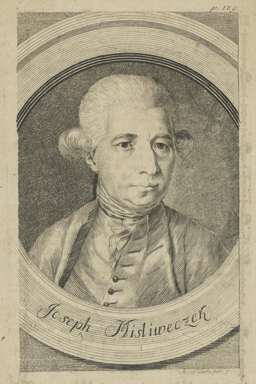 Josef Mysliveček av Andreas Niederhofer
