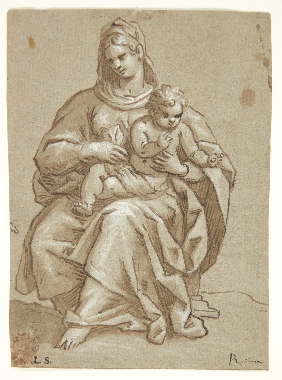 Maria med barnet av Andreas Bodan II