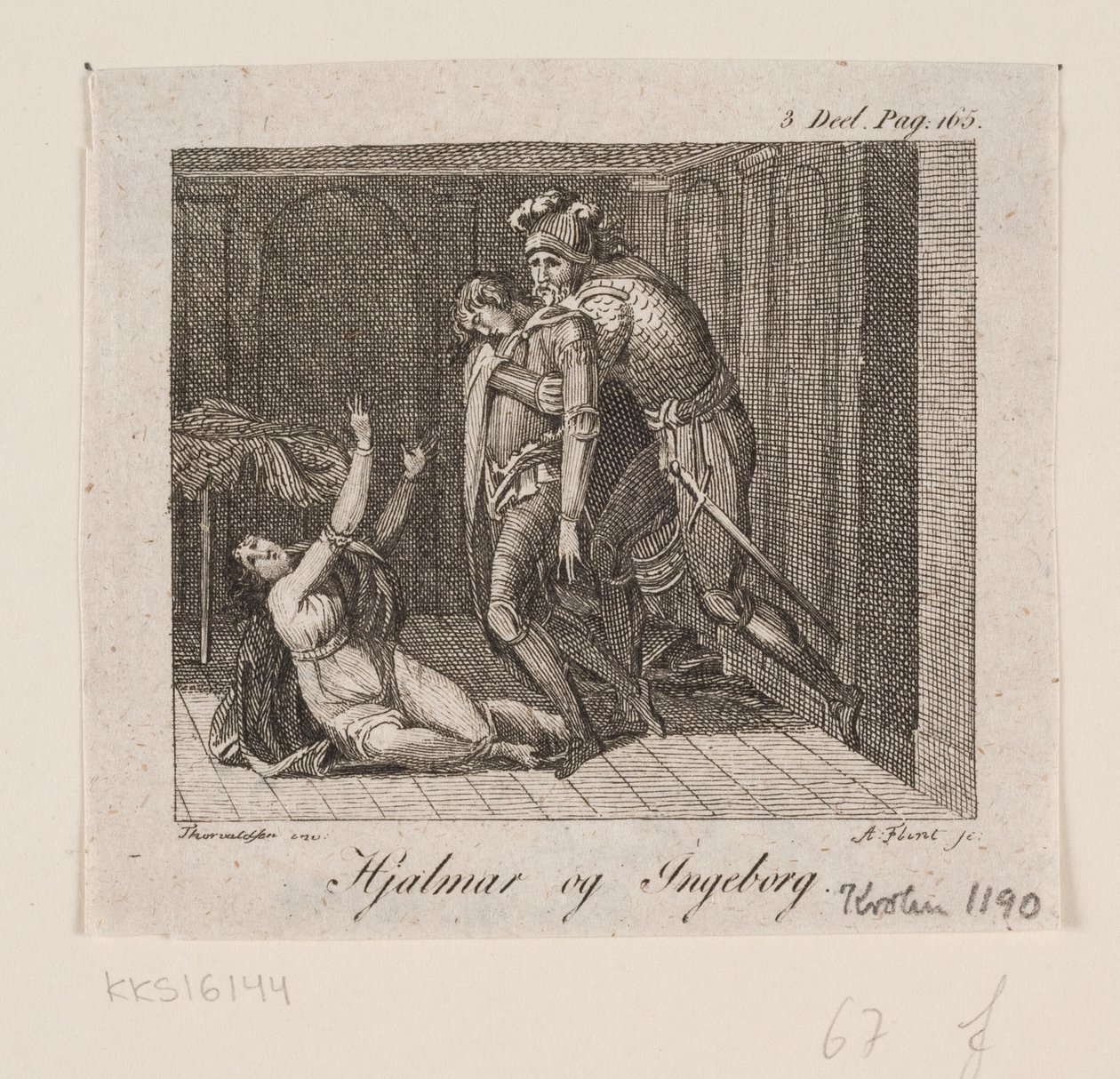 Hjalmar og Ingeborg av Andreas Flint