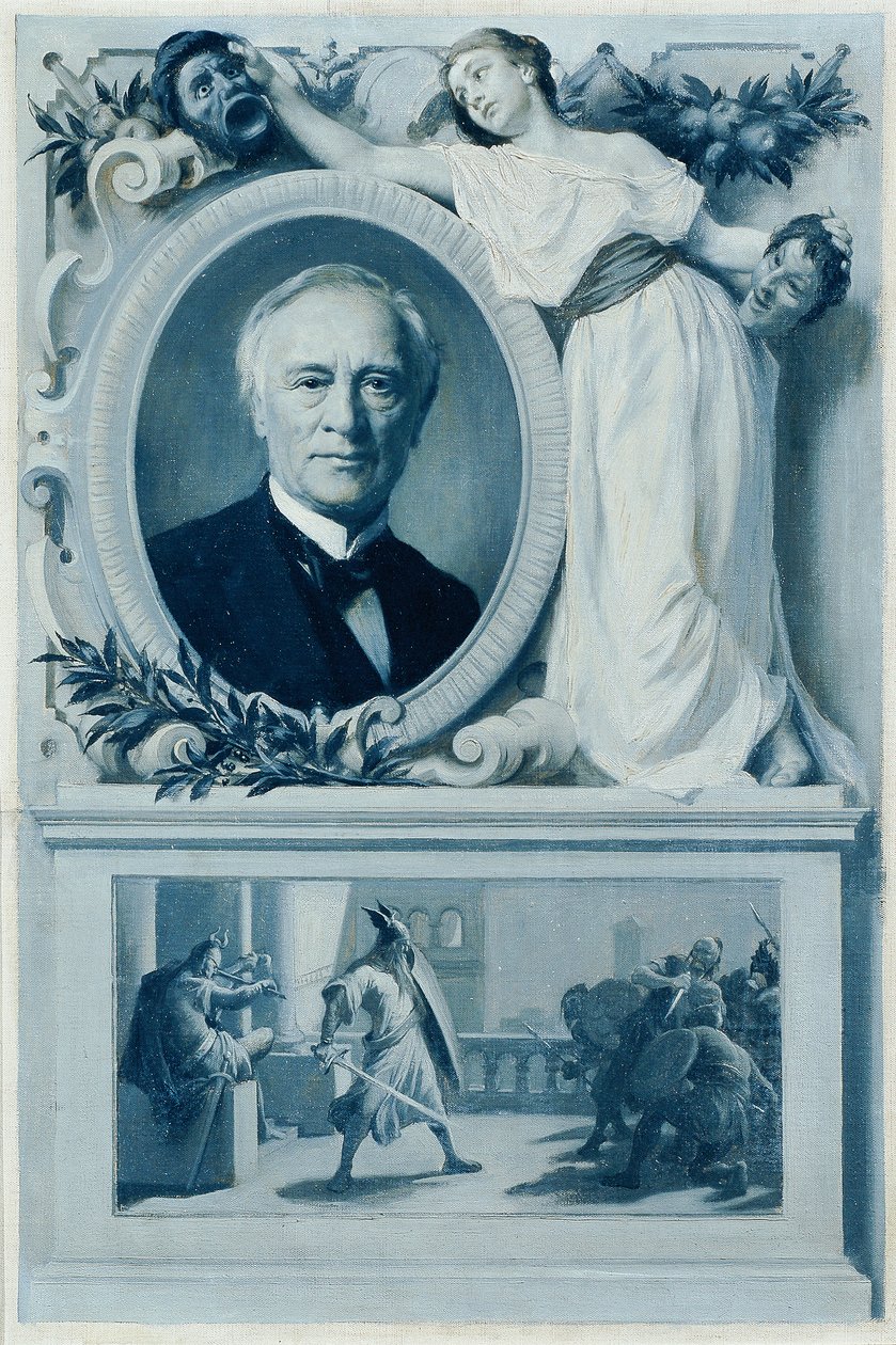 Skuespilleren Ludwig Gabillon av Andreas Groll