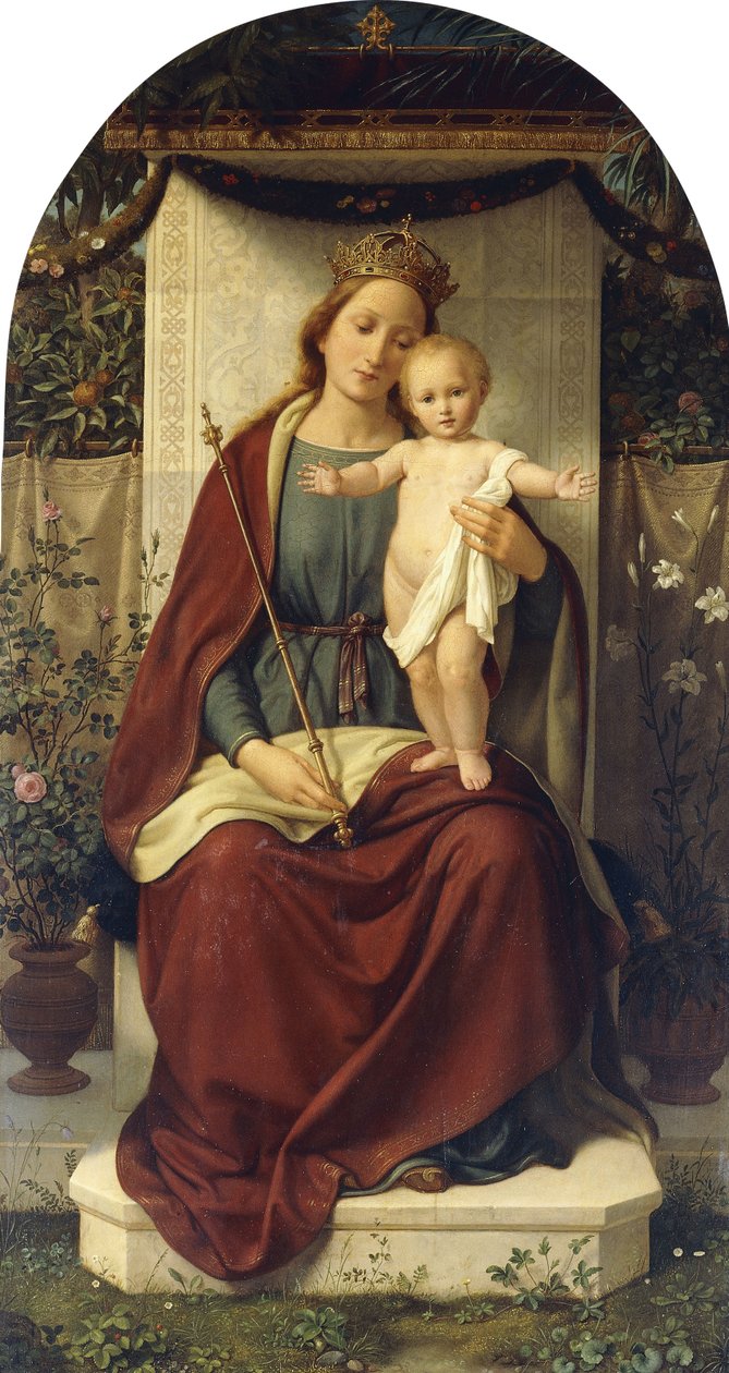 Madonna og barn av Andreas Johann Jacob Müller
