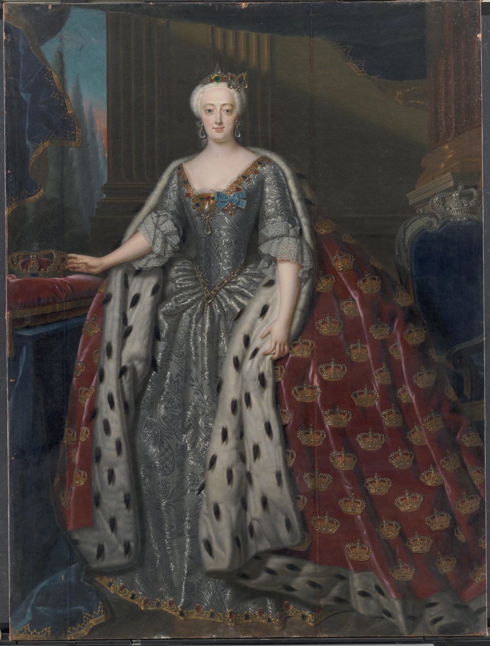 Sophie Magdalene, dronning av Christian VI av Andreas Møller