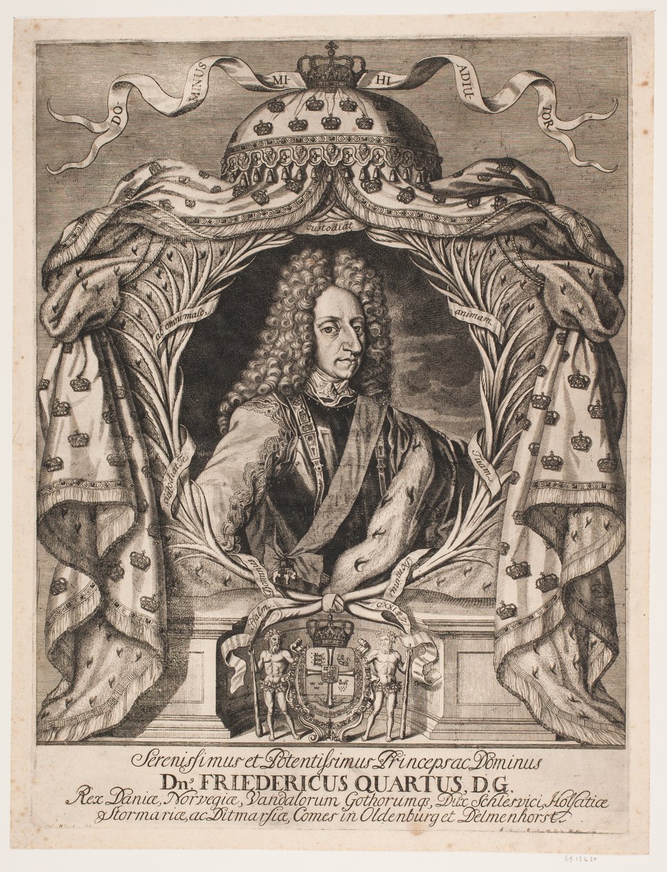 Kong Frederik IV av Andreas Reinhardt
