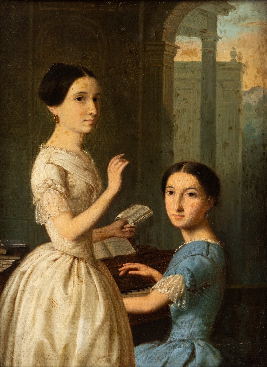 Maria og Ekaterina Novosiltseva. av Andrei Belloli