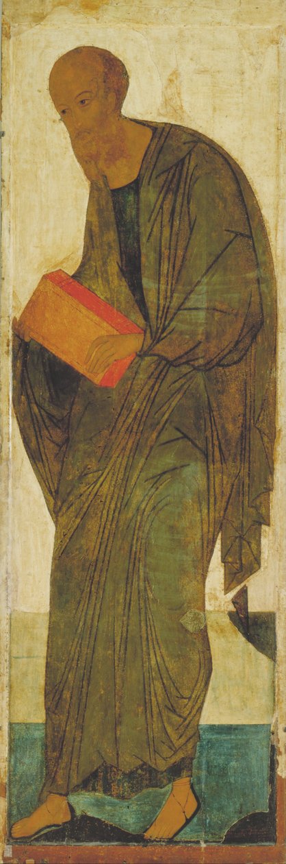 St Paul. Fra Deisus Tier av Andrei Rublev