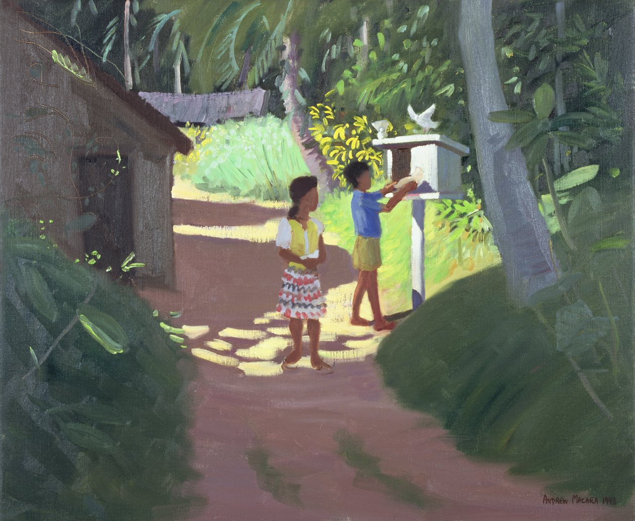 Dueslag, Bentota, Sri Lanka, 1998 av Andrew Macara