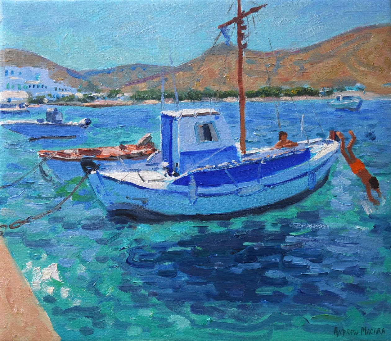 Fiskebåter av Andrew Macara