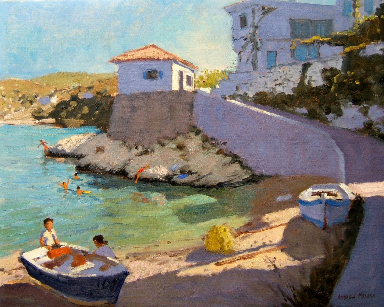 Fiskenett, Samos, 2005 av Andrew Macara