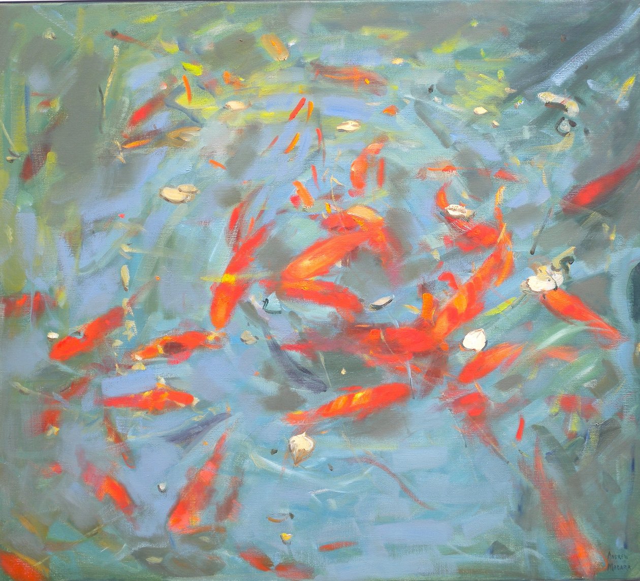 Gullfisk, 2010, av Andrew Macara