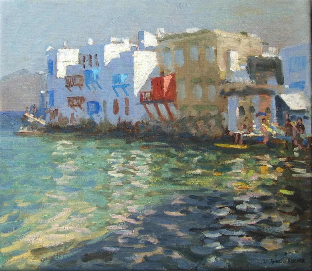 Lille Venezia, Mykonos av Andrew Macara