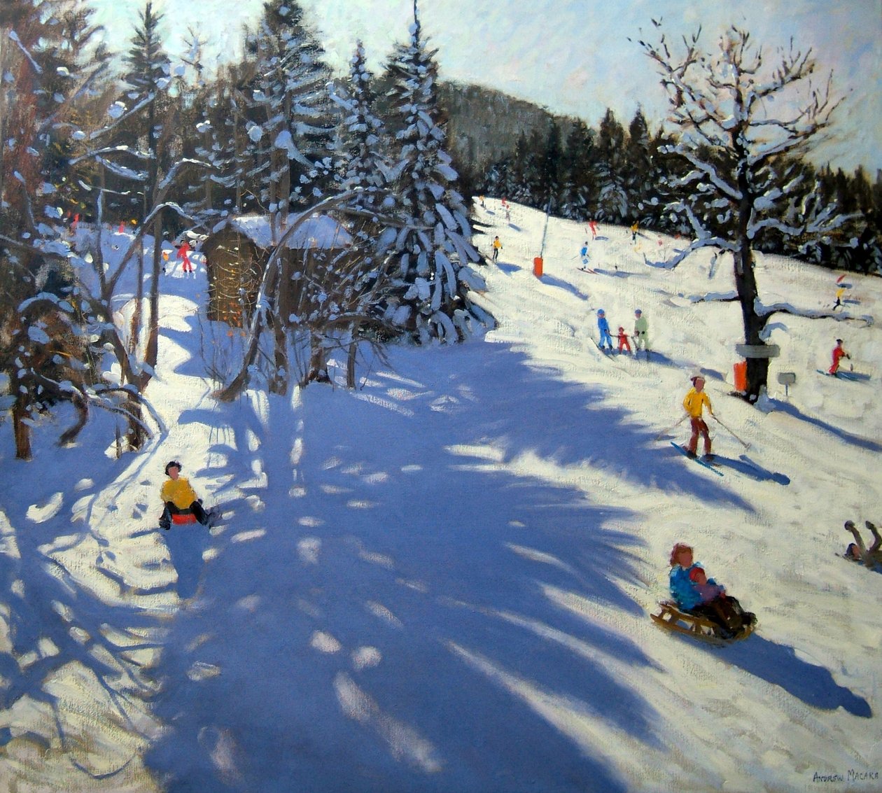 Fjellhytte, Morzine av Andrew Macara