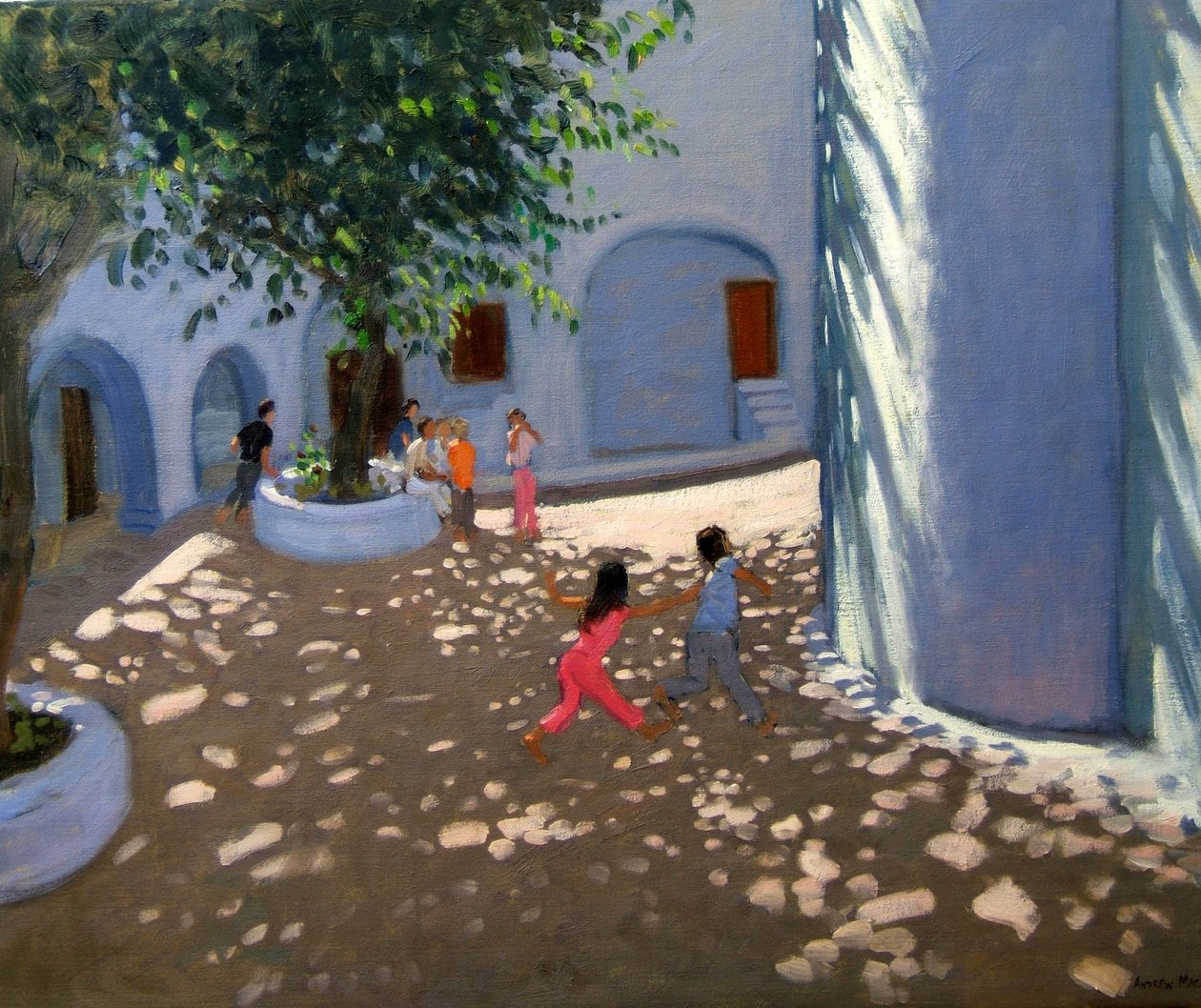 Mykonos kloster av Andrew Macara