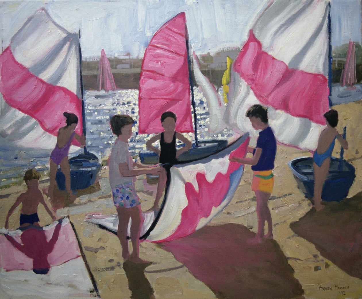 Seilbåt, Royan, Frankrike, 1992 av Andrew Macara