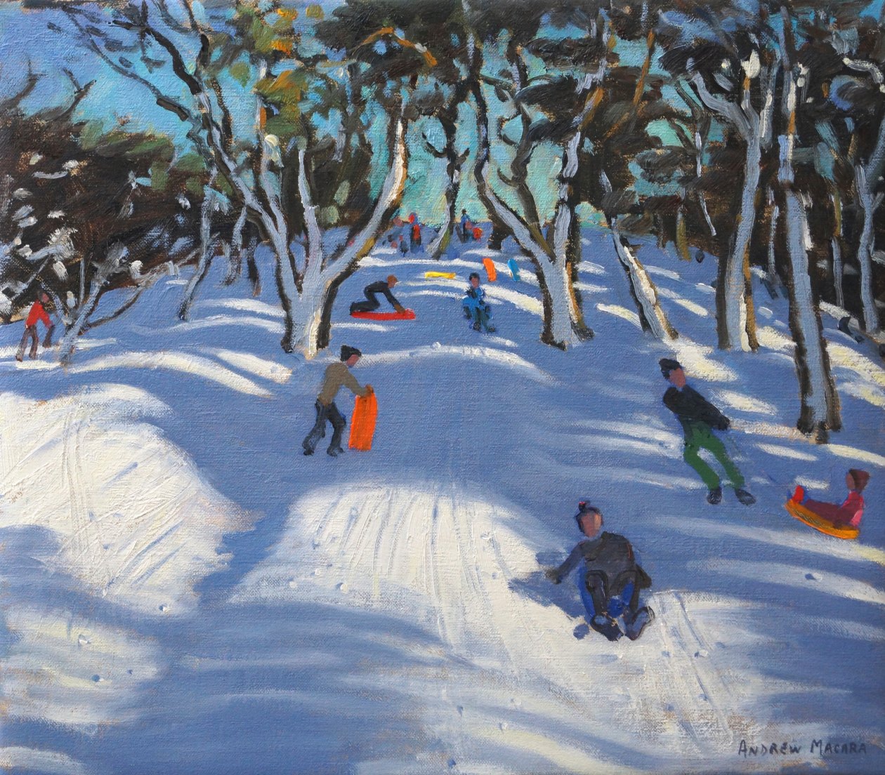 Aking på Ladmanlow, 2012 av Andrew Macara