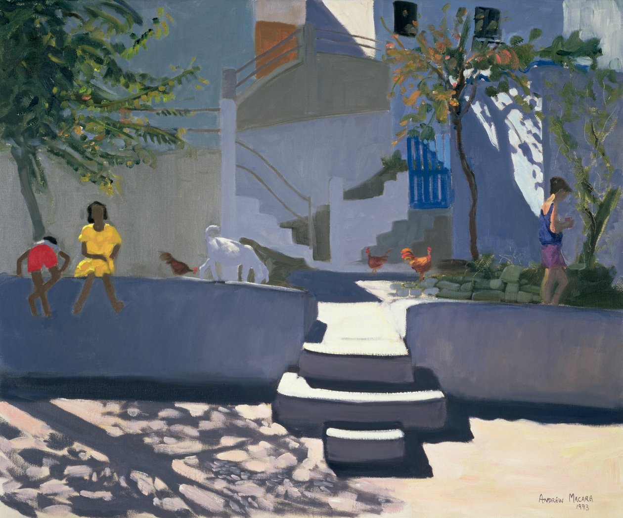Den gule kjolen, Kos, 1993 av Andrew Macara