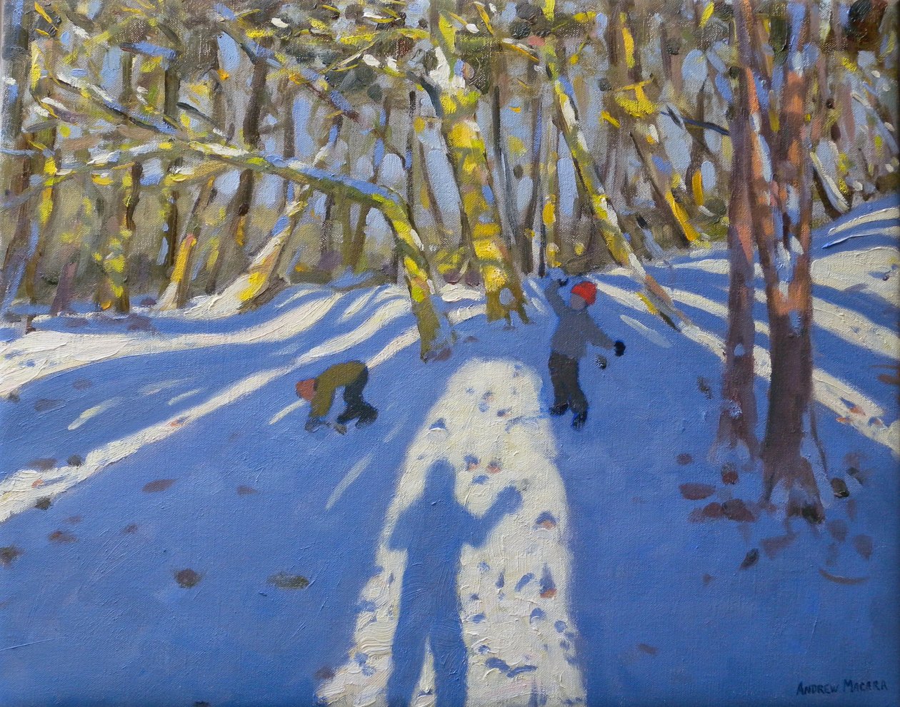 Winter Elvaston Castle, 2008 av Andrew Macara