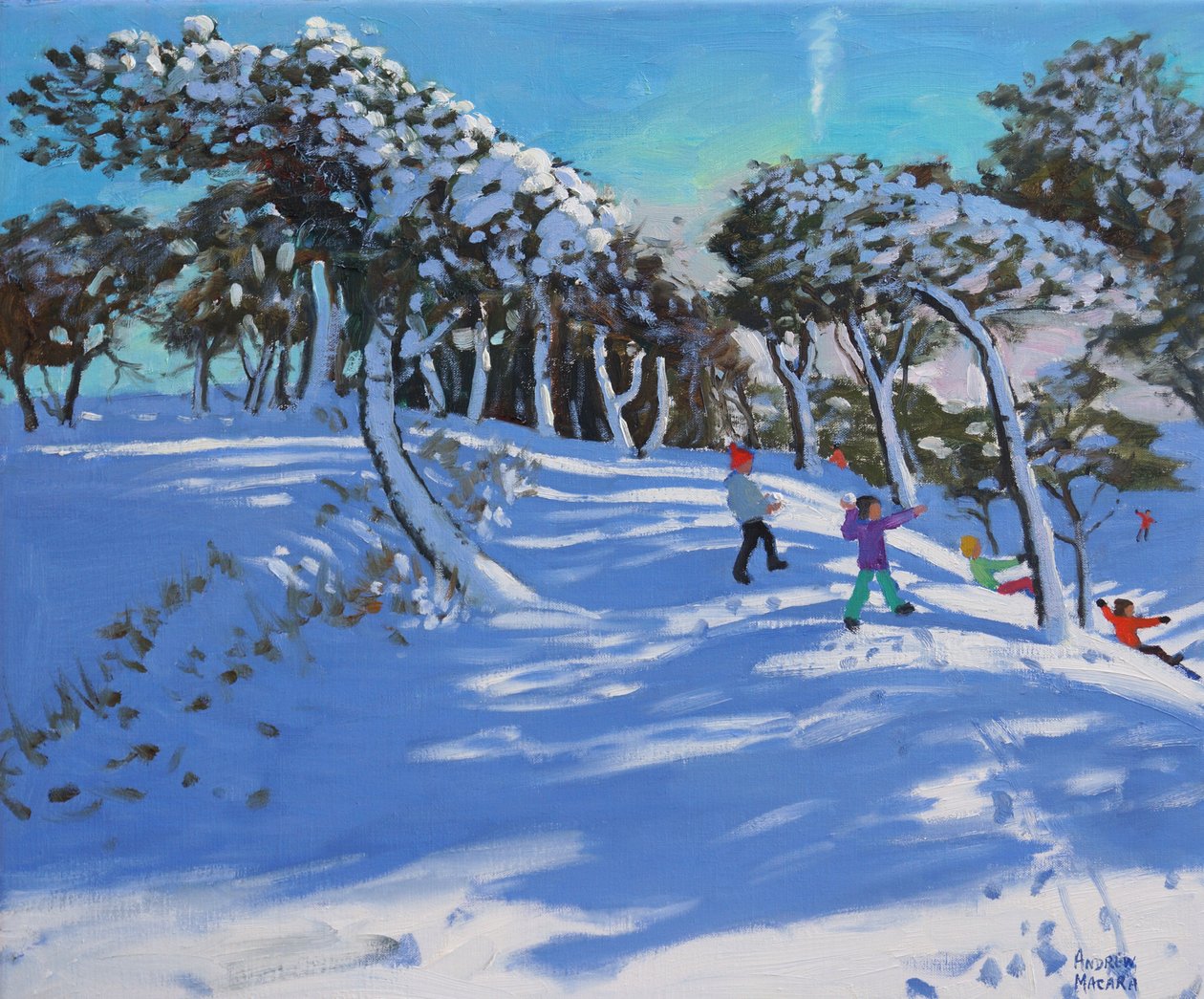Winter, Ladmanlow, Derbyshire, 2013, av Andrew Macara