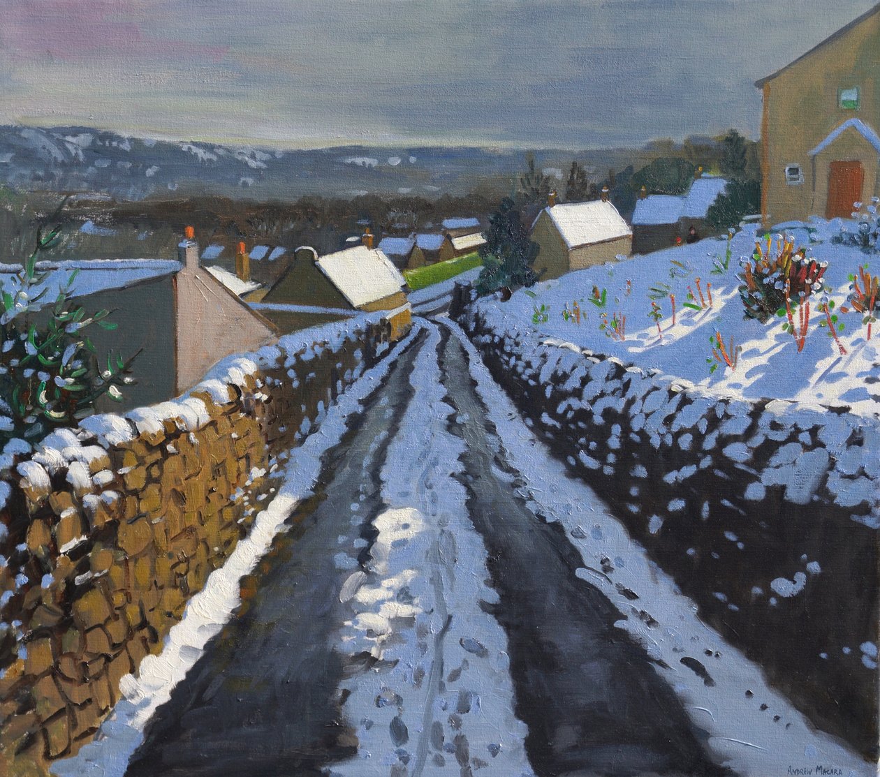 Winter, Middleton, Derbyshire, 2014, av Andrew Macara