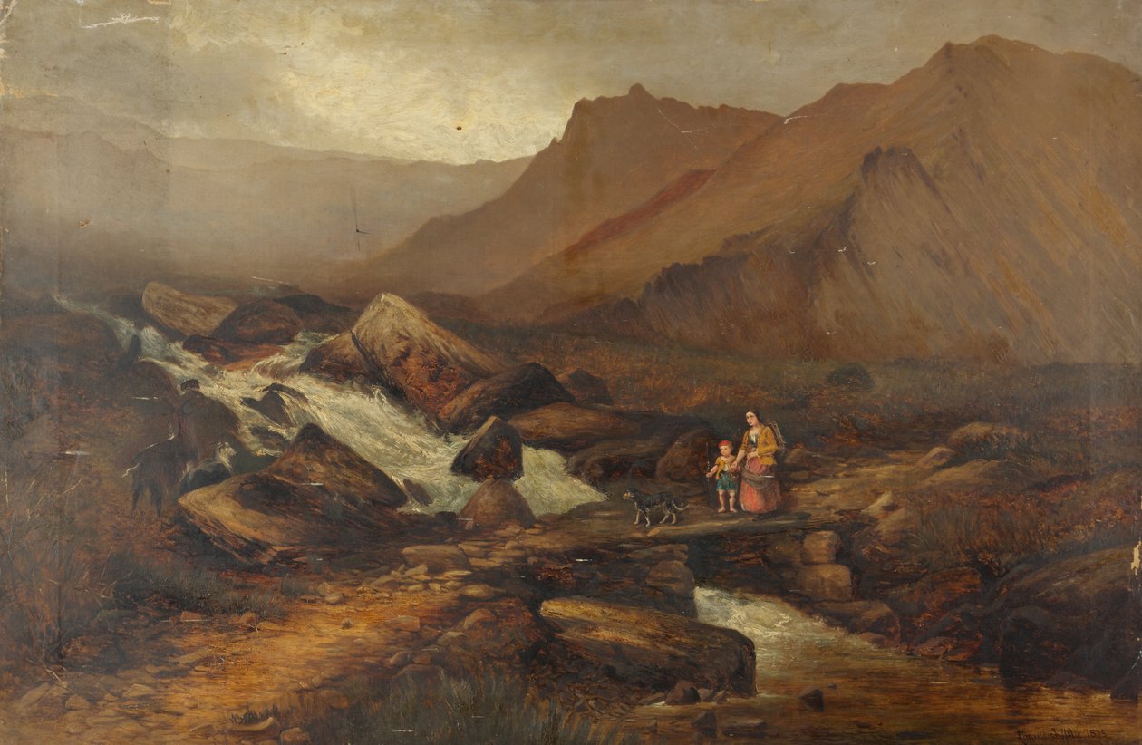 Nær Idwal, Wales av Andrew Brandish Holte