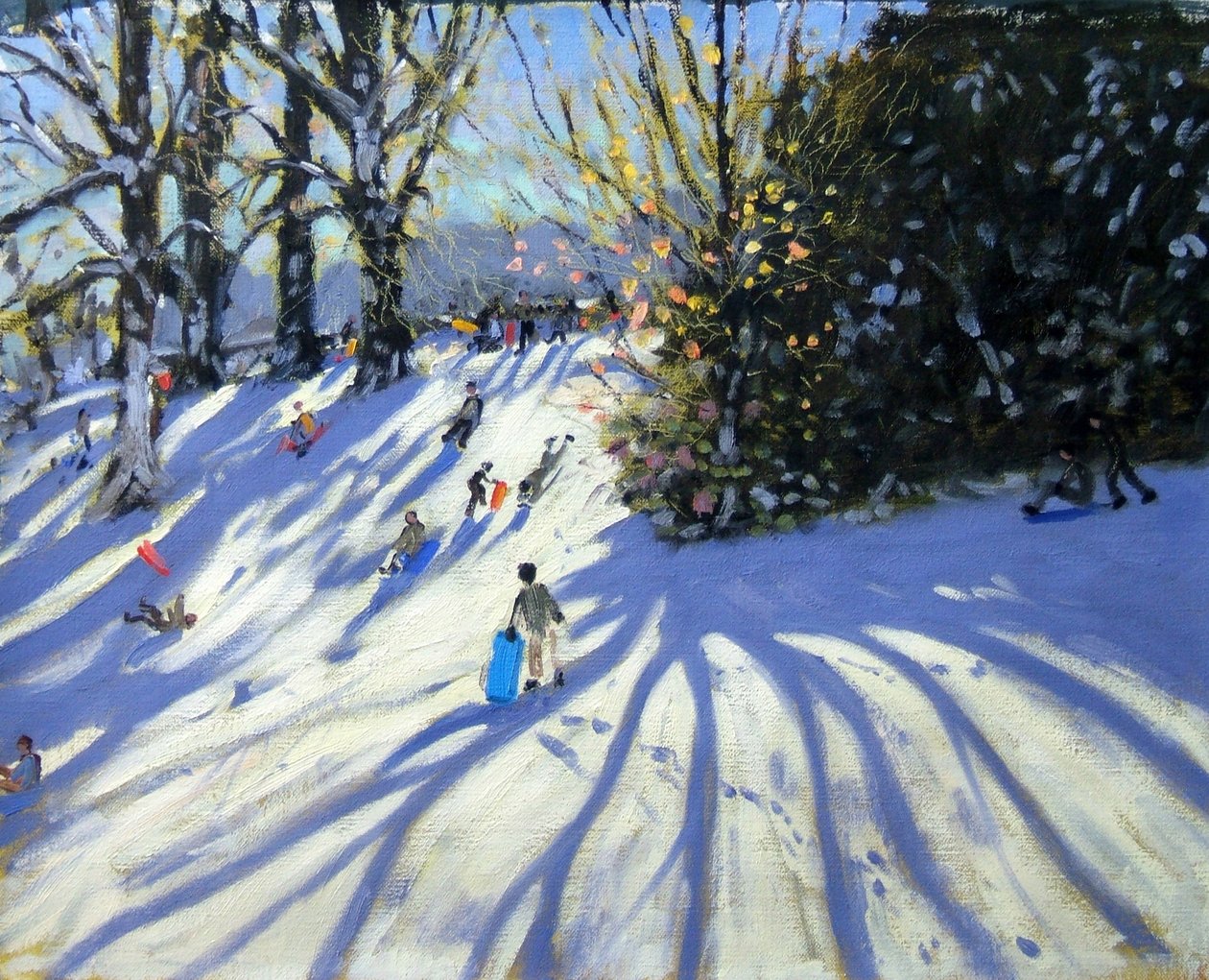 Tidlig snø, Darley Park av Andrew Macara