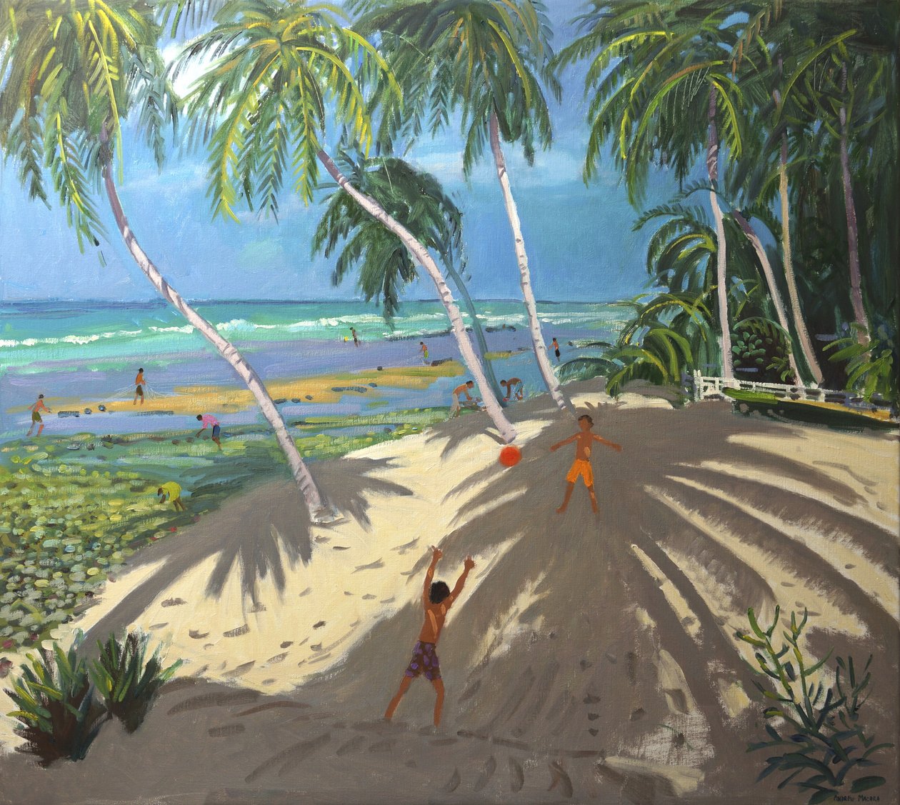 Palmer, Clovelly-stranden, Barbados, 2013, av Andrew Macara