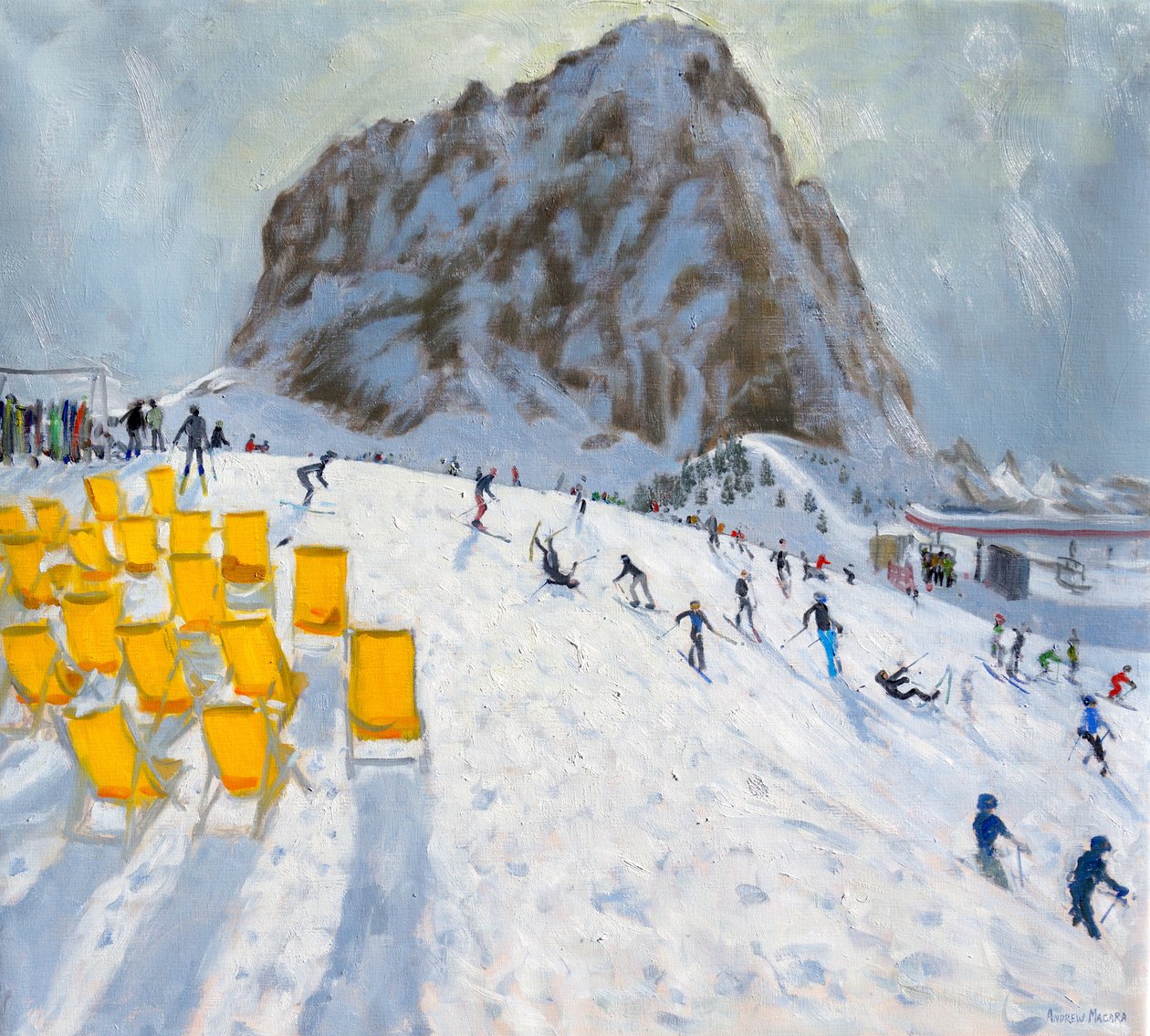 Selva Val Gardena, Italia, av Andrew Macara