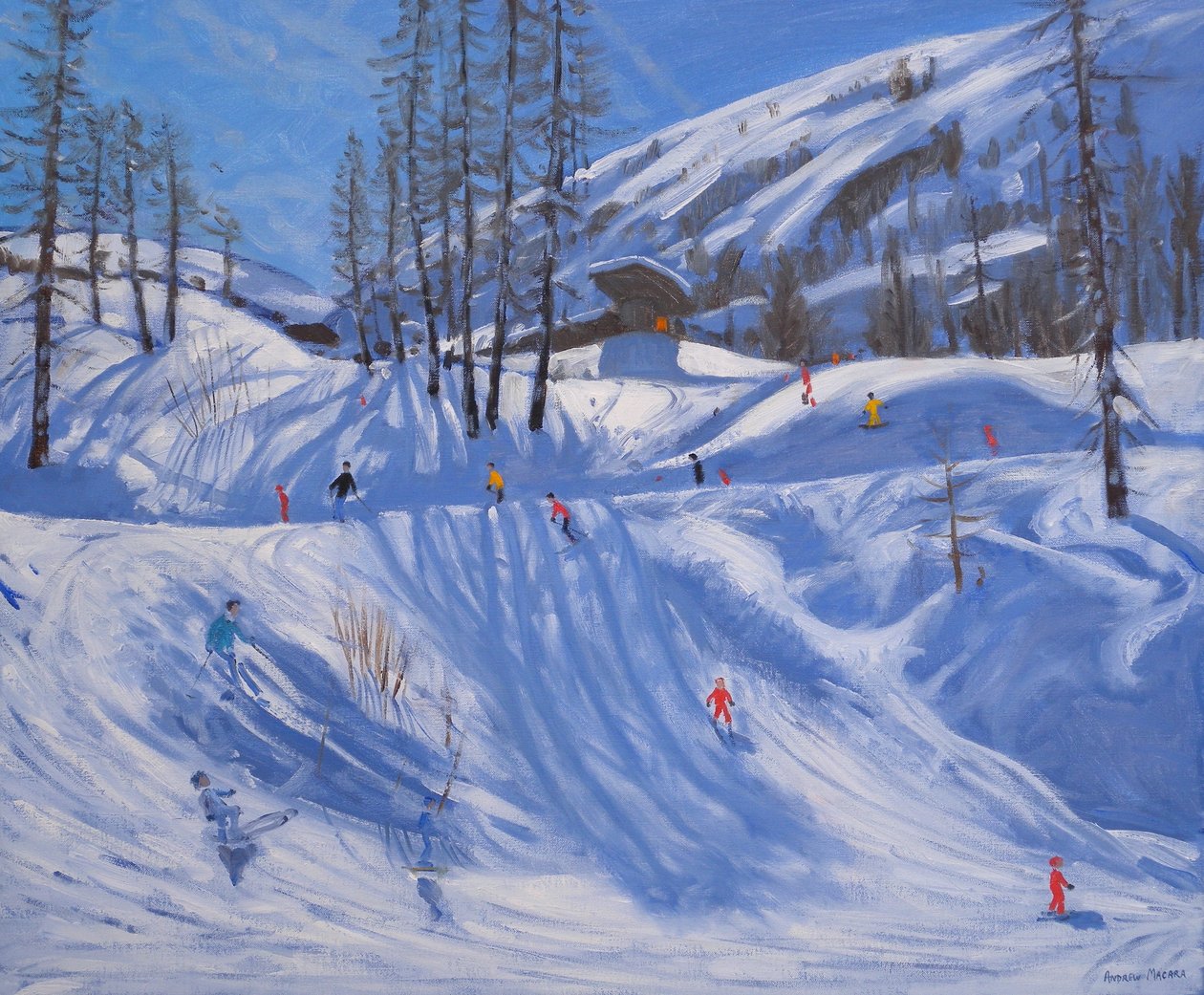Skistasjon, Tignes, 2009 av Andrew Macara
