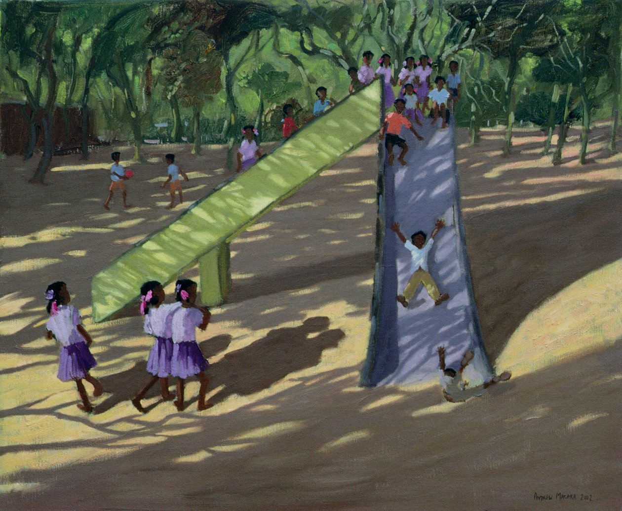 Slide, Mysore, 2001 av Andrew Macara