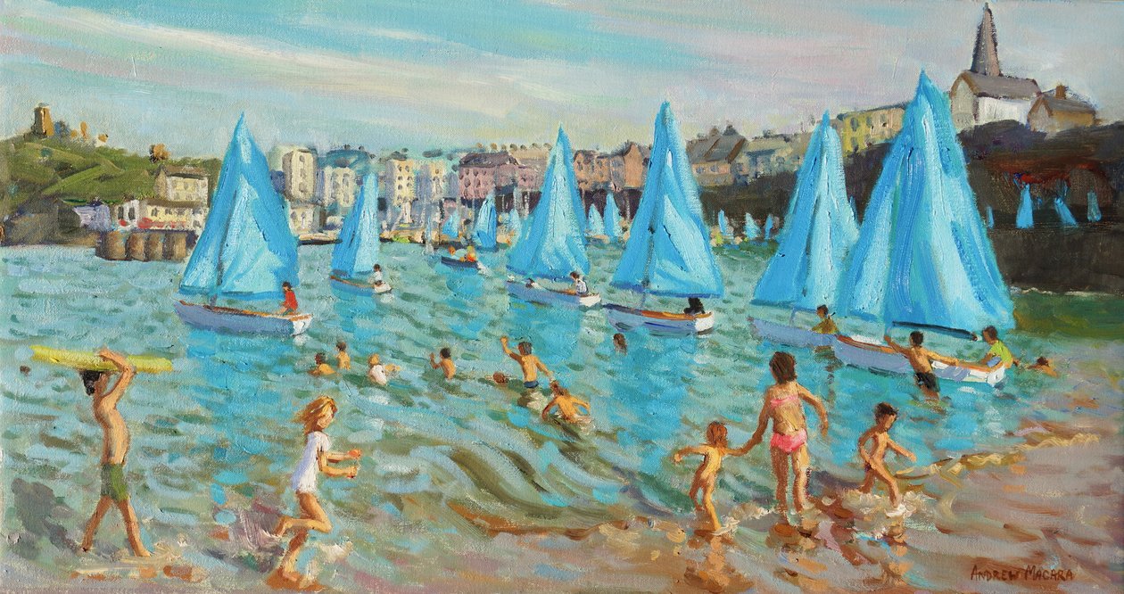 Tenby Regatta, 2016, av Andrew Macara