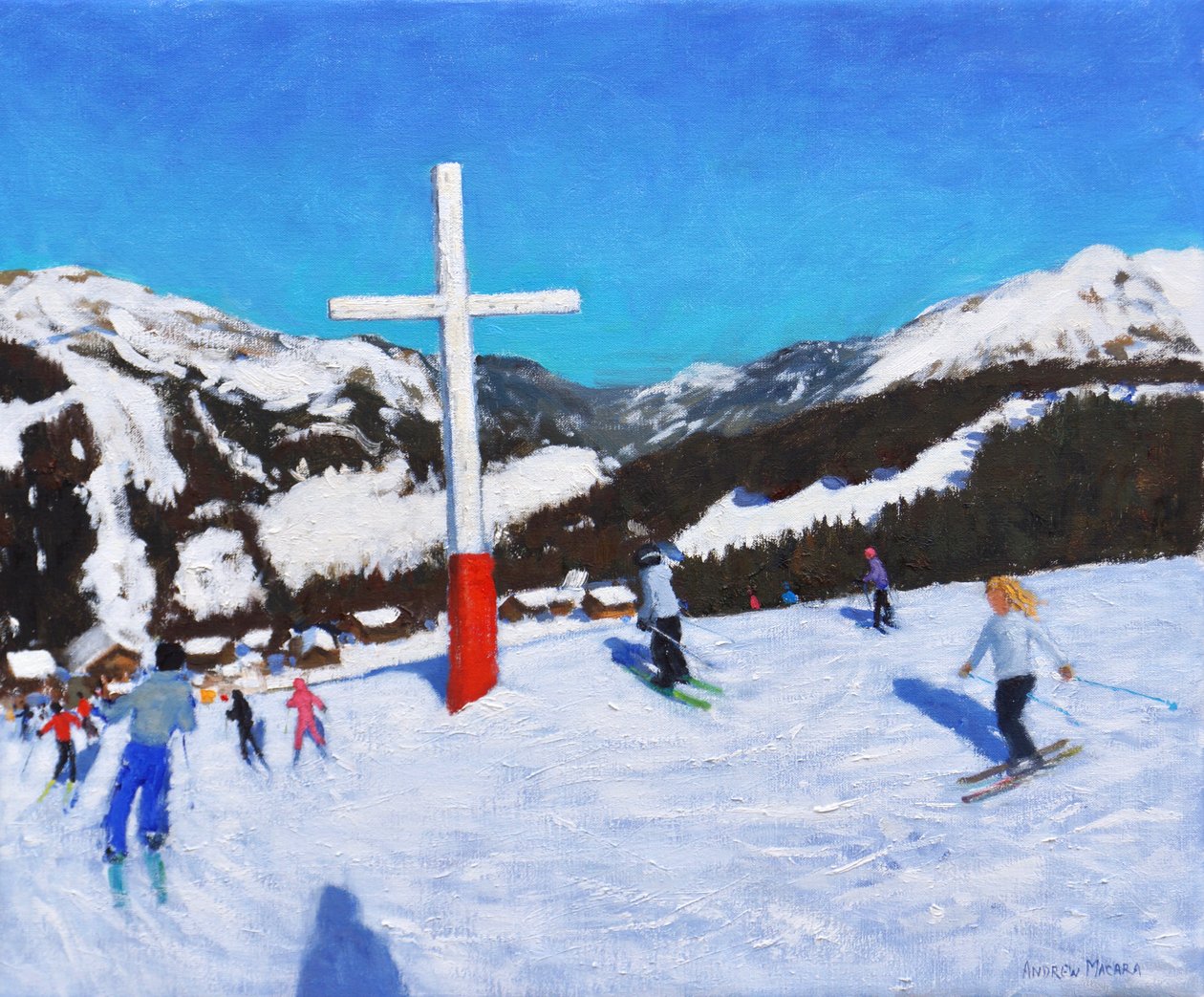 The Cross, Morzine, Frankrike, 2017 av Andrew Macara