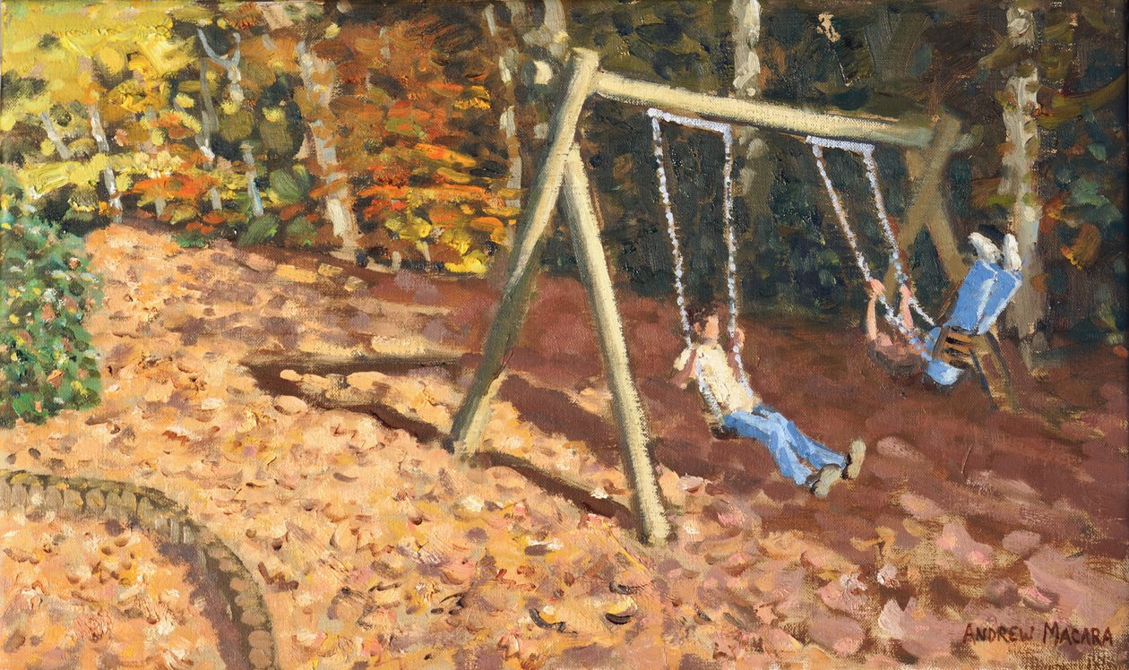 The swing, Chatsworth, 2016 av Andrew Macara