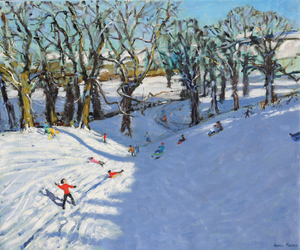 Winter, Rowsley, Derbyshire, 2014 av Andrew Macara