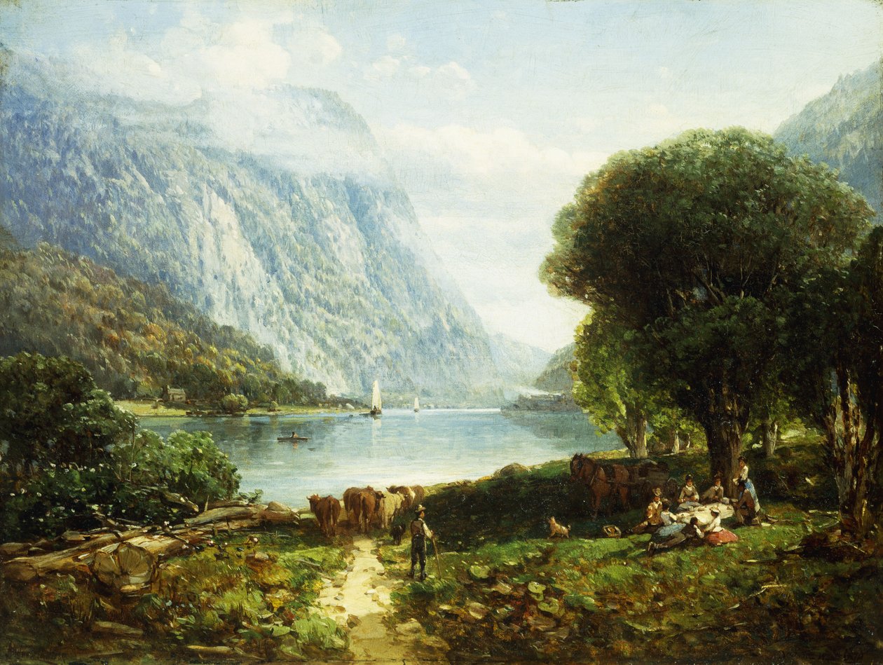 The Delaware Water Gap, av Andrew Melrose