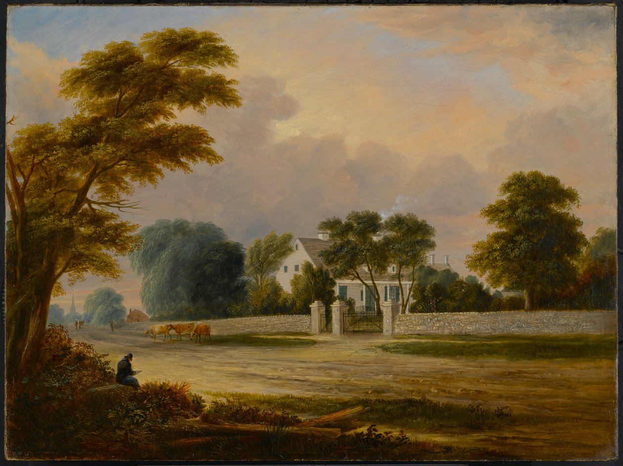 Bergens husmannsplass, 1830-årene av Andrew Richardson