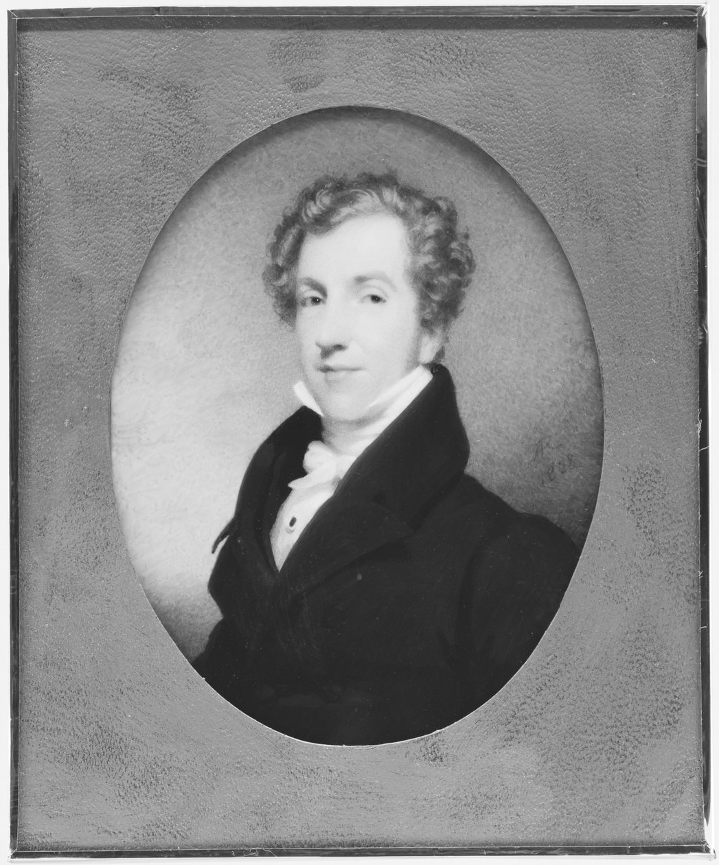 Portrett av en mann, 1828. av Andrew Robertson