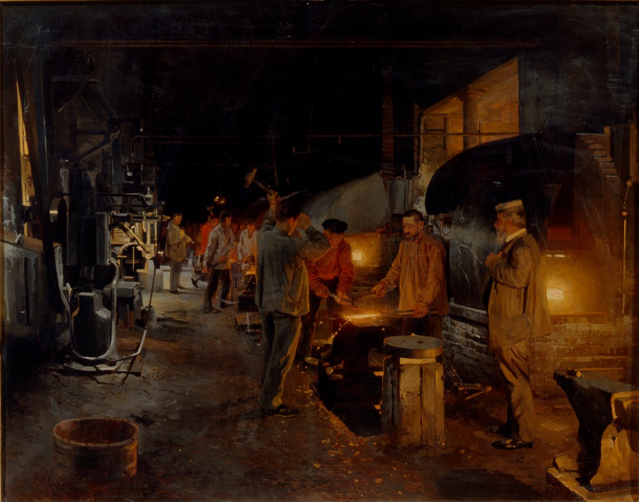 Jernverk, 1902 av Andrey Nikolayevich Shilder