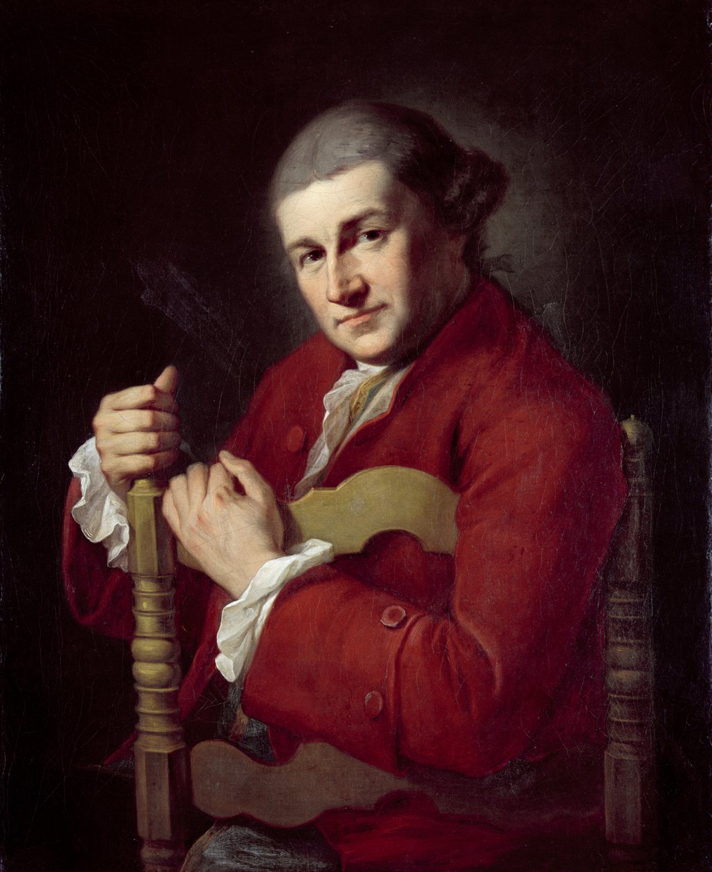 David Garrick (1717–79) av Angelica Kauffmann