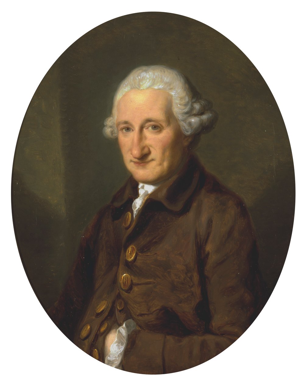 En mann, muligens David Harvey av Angelica Kauffmann
