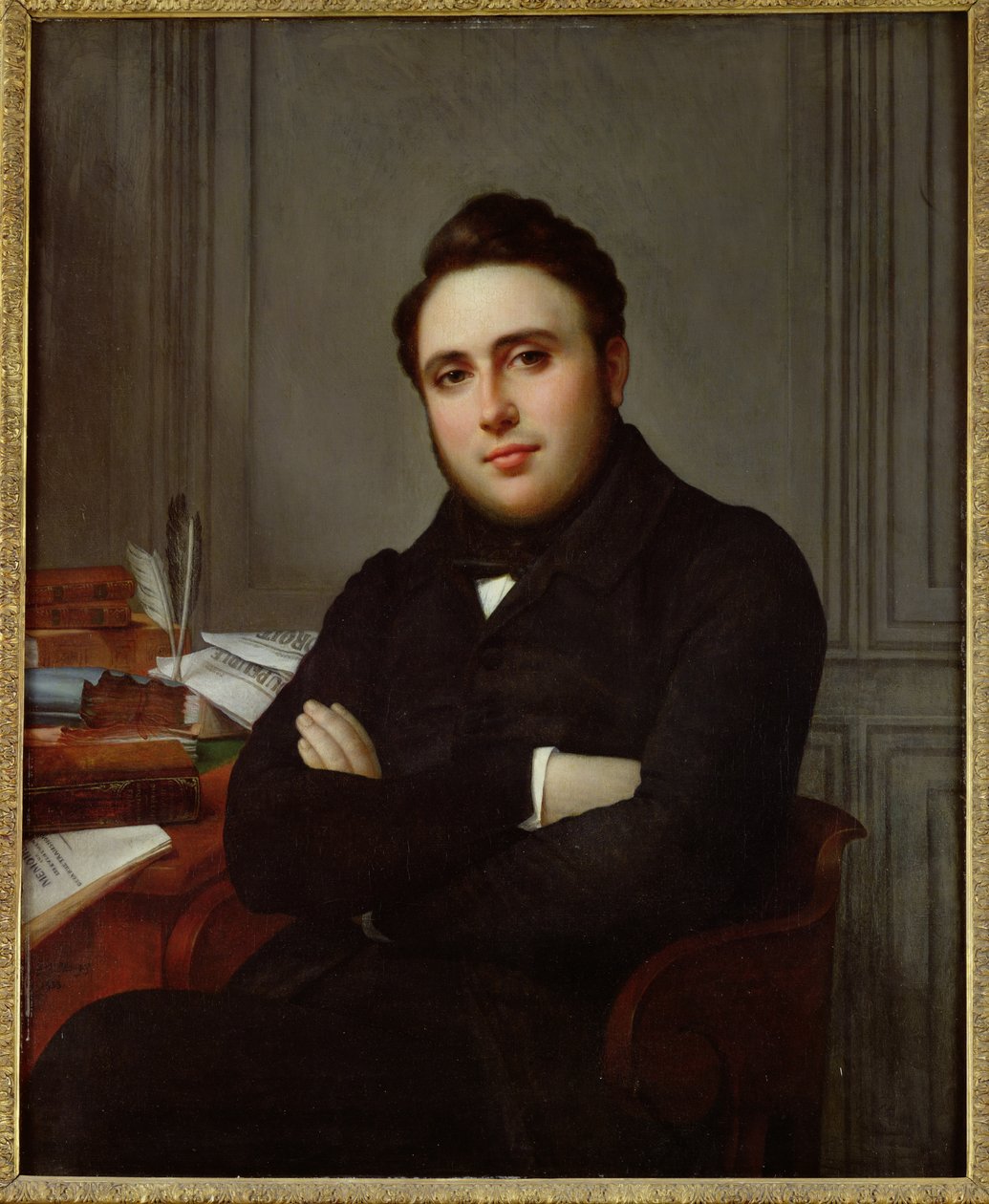 Portrett av Alexandre Auguste Ledru-Rollin (1807-74), 1838 av Angelique Mongez