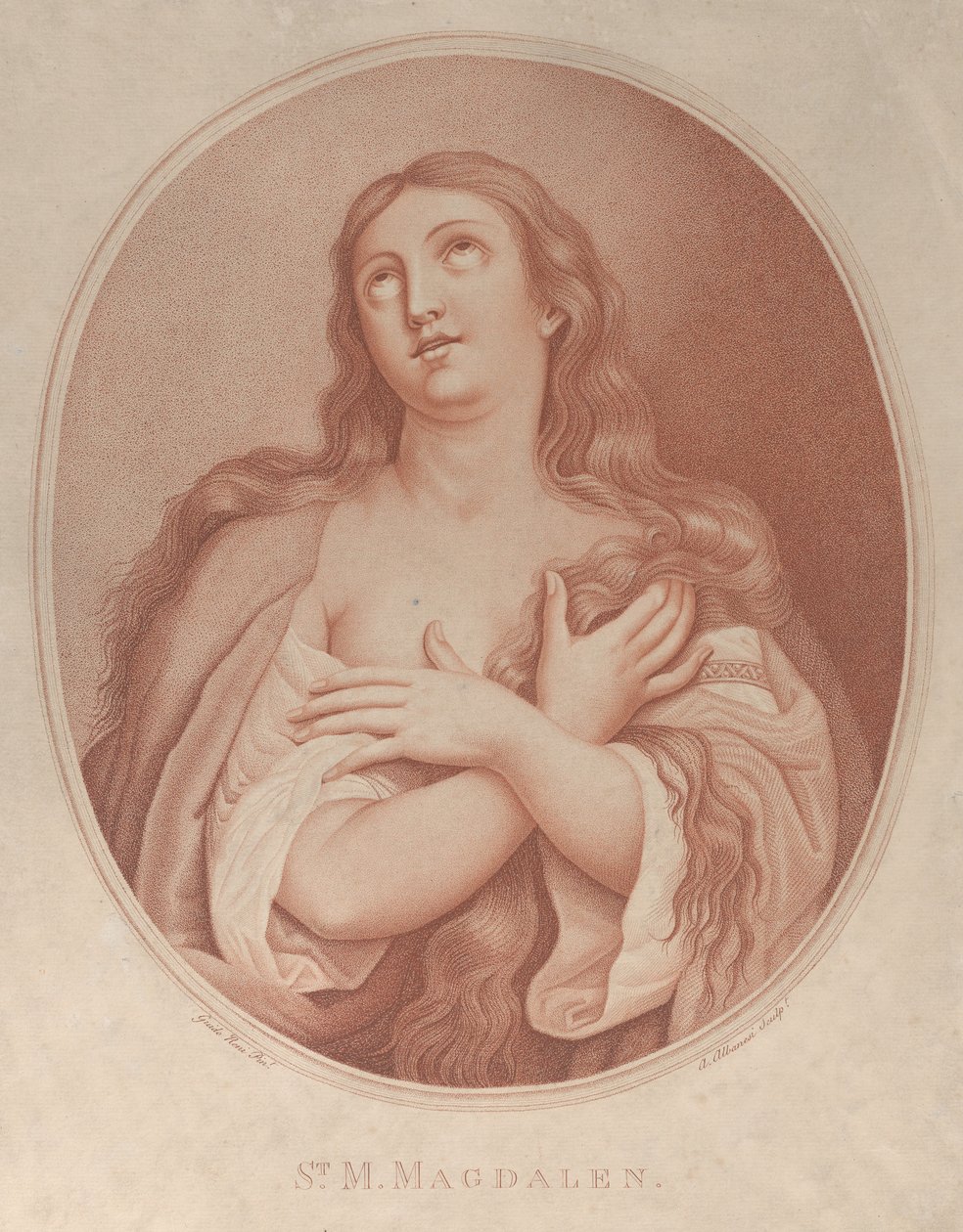 Den hellige Maria Magdalena, 15. januar 1779. av Angelo Albanesi