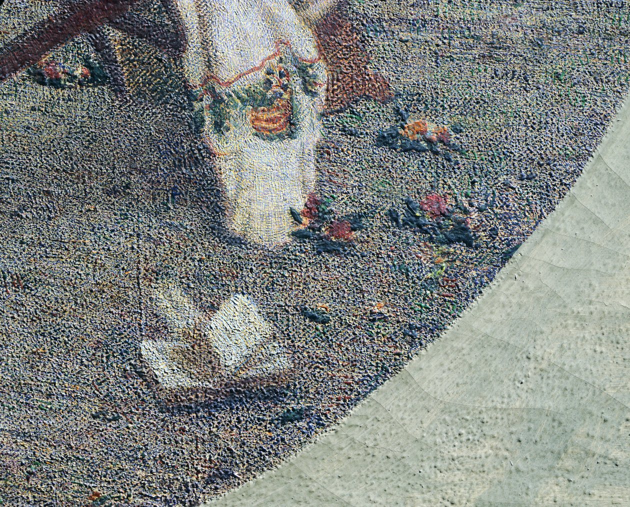 Advances, av Angelo Morbelli, detalj av Angelo Morbelli