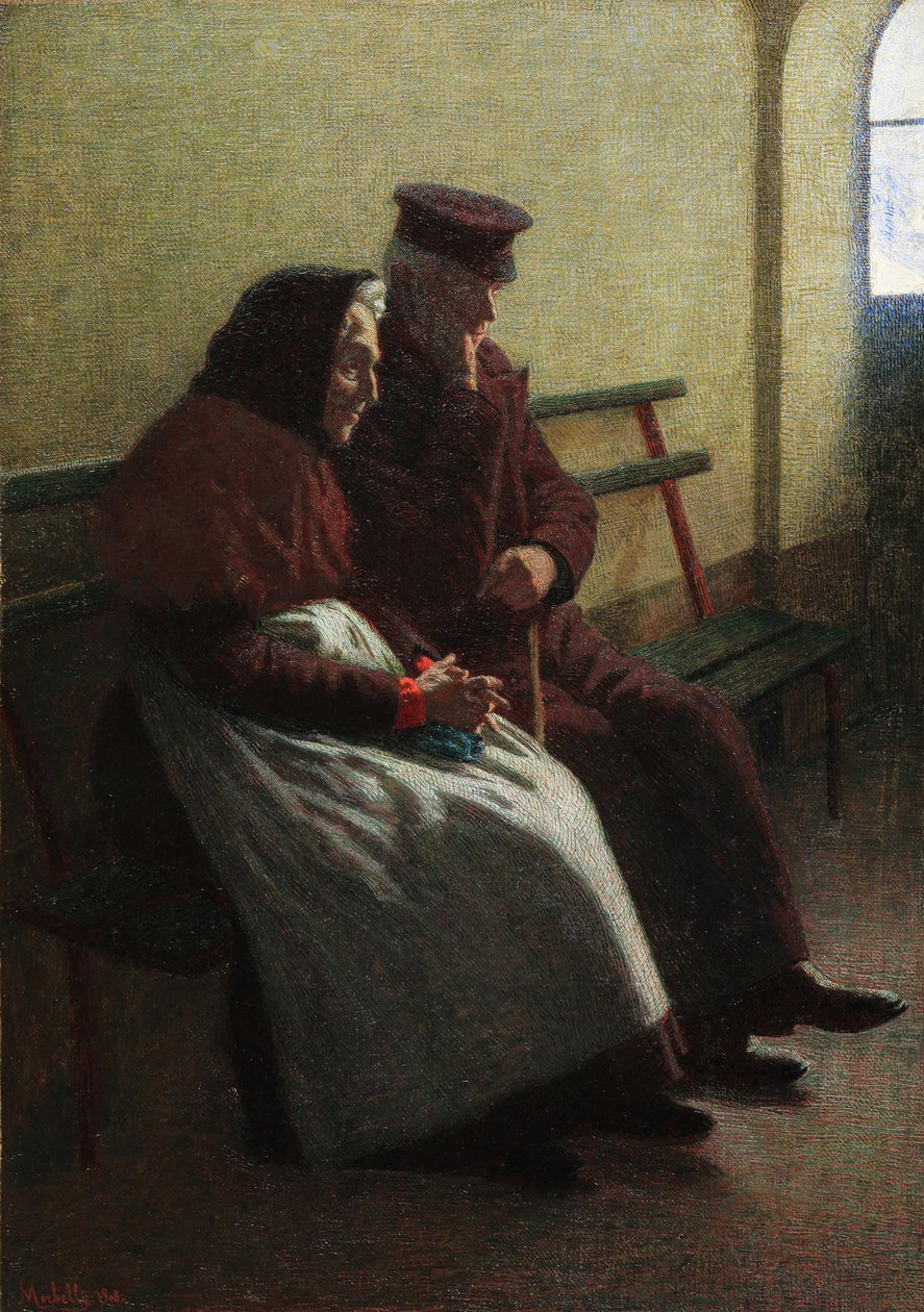 Fjerne tider, 1908. av Angelo Morbelli