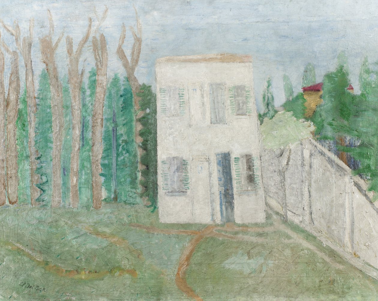hvite hus av Angelo del Bon