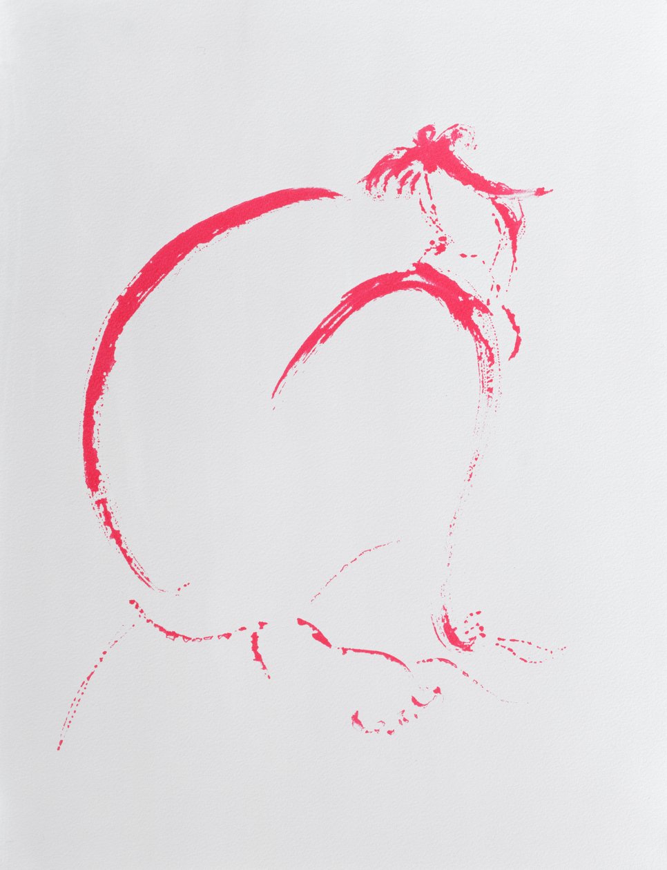 Folded Nude Crimson, 2006 av Angie Kenber