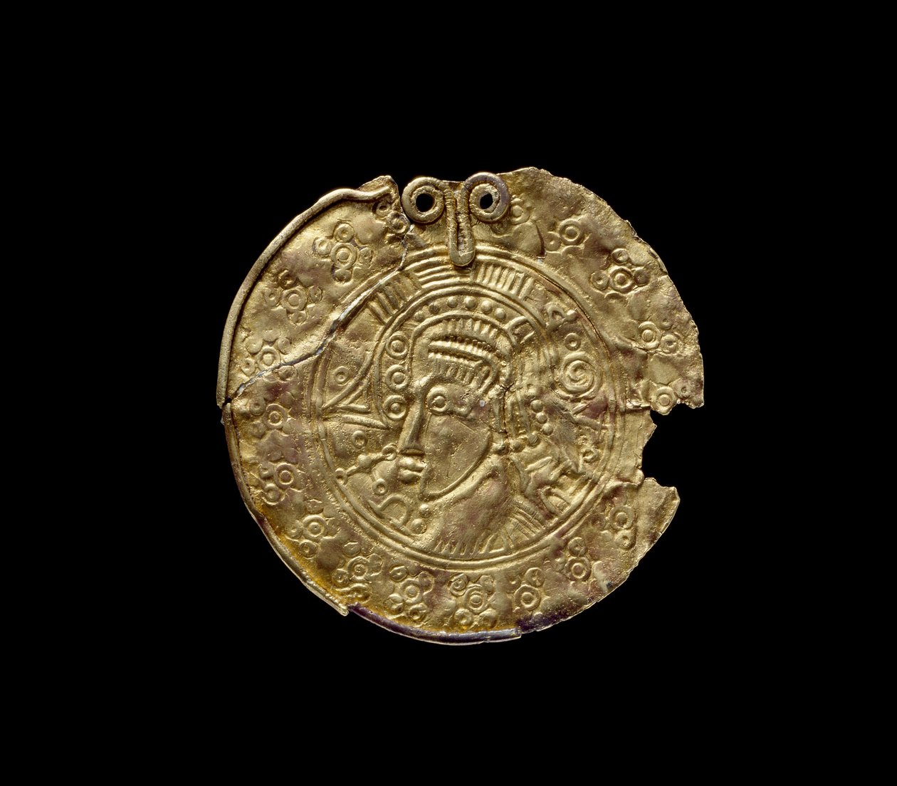 St Giles Bracteate (gull) av Anglo Saxon