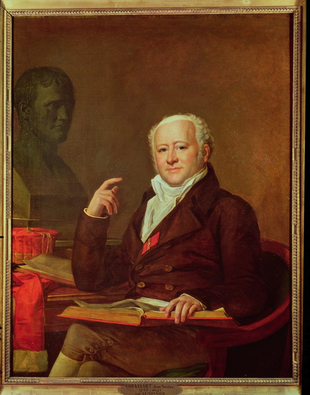 Portrett av Jean Nicolas Corvisart des Marets (1755-1821) 1809 av Anicet Charles Lemonnier