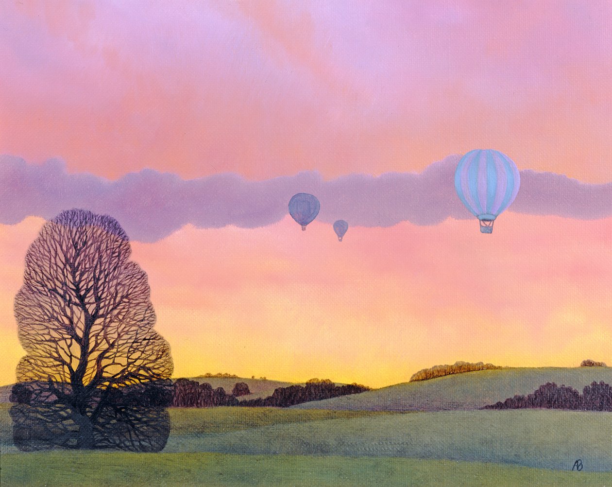 Ballongløp, 2004 av Anna Phillips